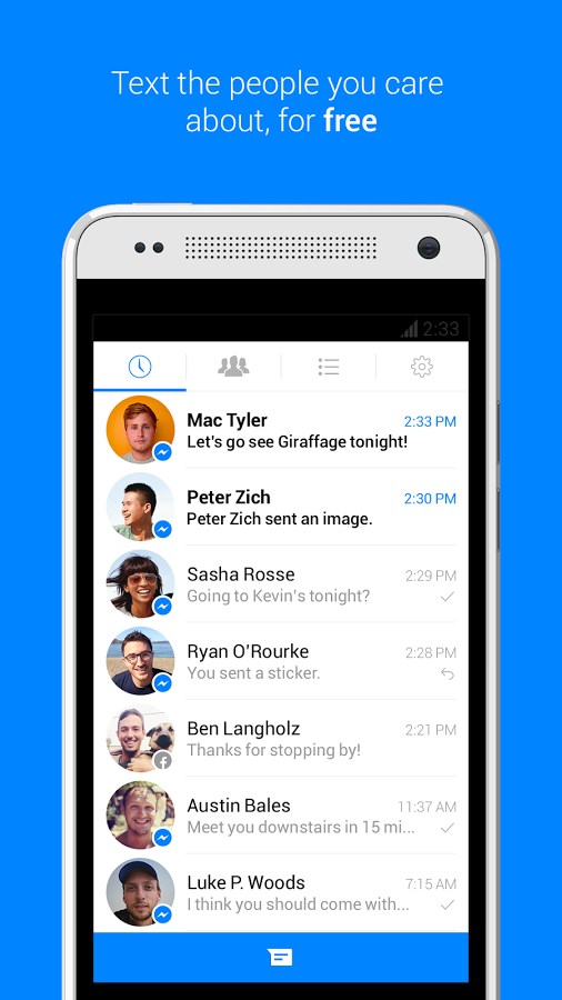 Facebook Messenger For Android Download 2012